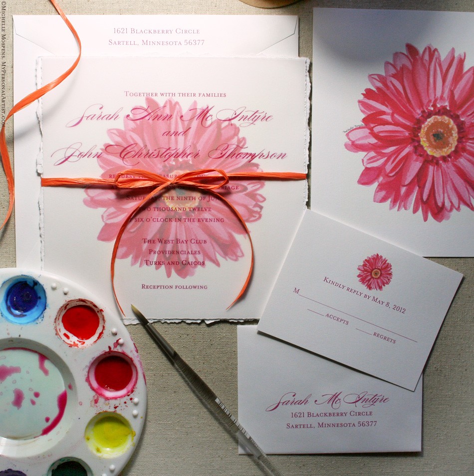 gerbera-daisy-wedding-invitations