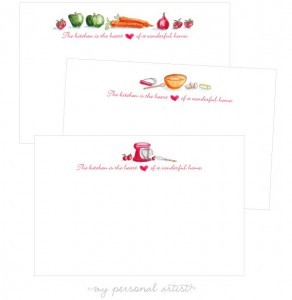 recipe cards