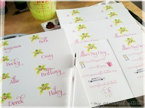 sweet sixteen party cards