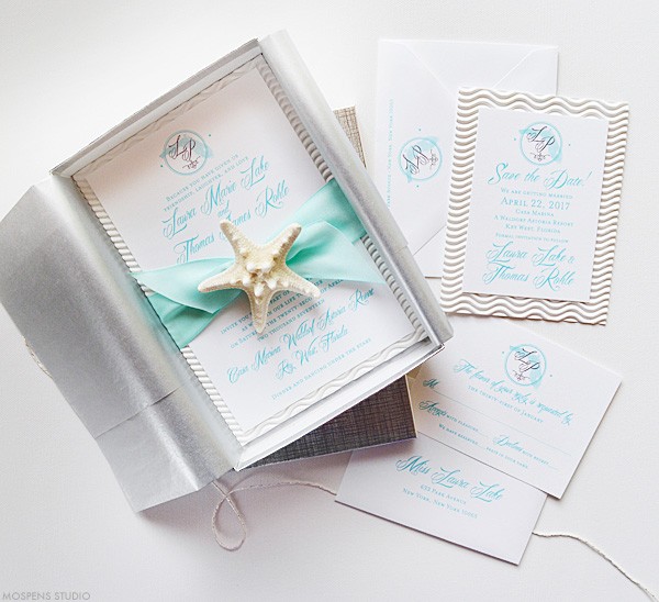 17 Best Images About Beach Wedding Invitations On Pinterest