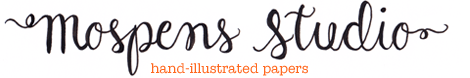 Unique Wedding Invitations, Custom Save the Dates, & Illustrated Bridal Stationery by Mospens Studio