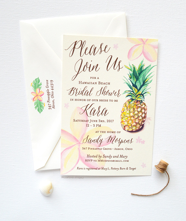 Hawaii Wedding Invitations Announcements Zazzle Pineapple Wedding Programs