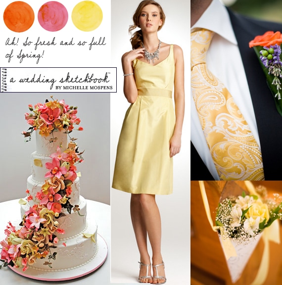 Lemon Twist! Perfect for Your Spring Wedding!