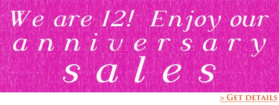 Anniversary Sale! We’re 12 this month!!