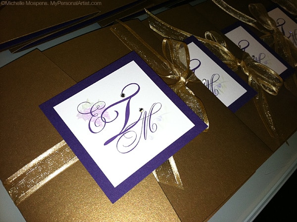 ELENA’S CUSTOM WEDDING INVITATIONS