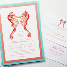 beach-wedding-invitations-seahorses