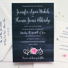 Chalk Up Chalkboard Wedding Invitations