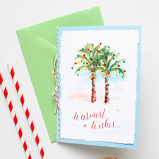 handmade greeting cards fun greeting cards mospens studio christmas cards beach themed