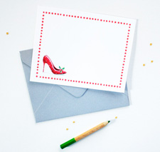 christmas-high-heel-note-cards