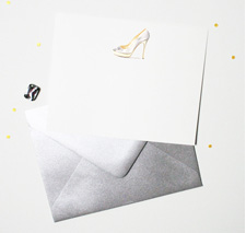 high-heel-note-card