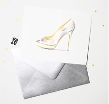 high-heel-note-cards