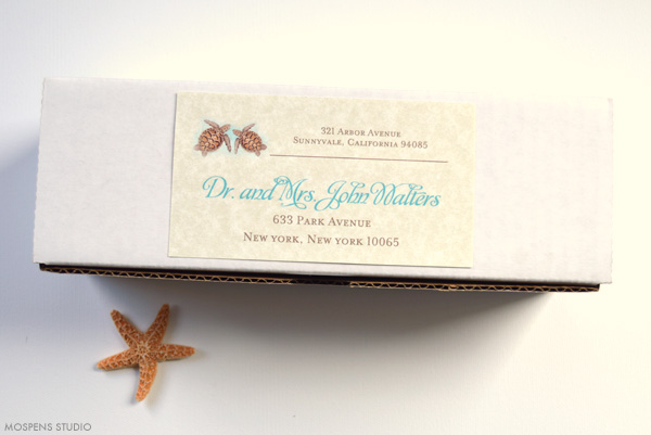 Beach Wedding INvitations | Mospens Studio