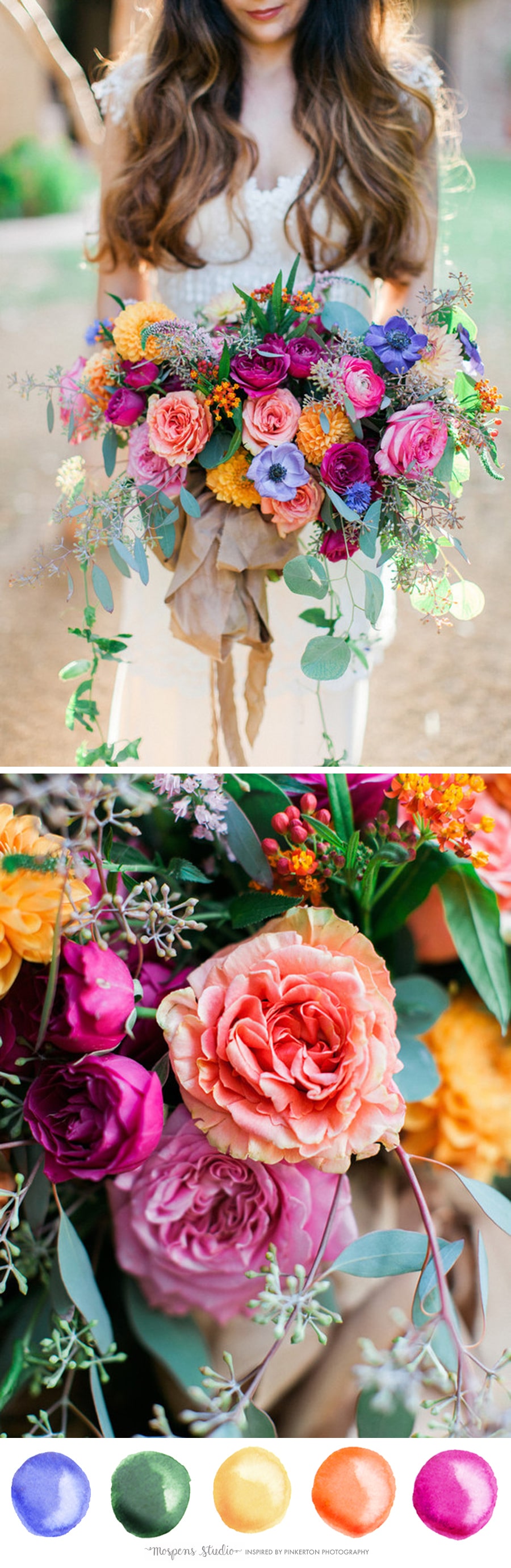 One of THE most beautiful summer Wedding Color Palettes I have ever seen! - www.mospensstudio.com