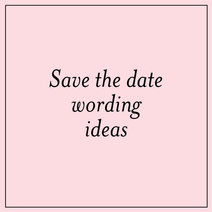 Fun Save The Date Wording Ideas – Mospens Studio