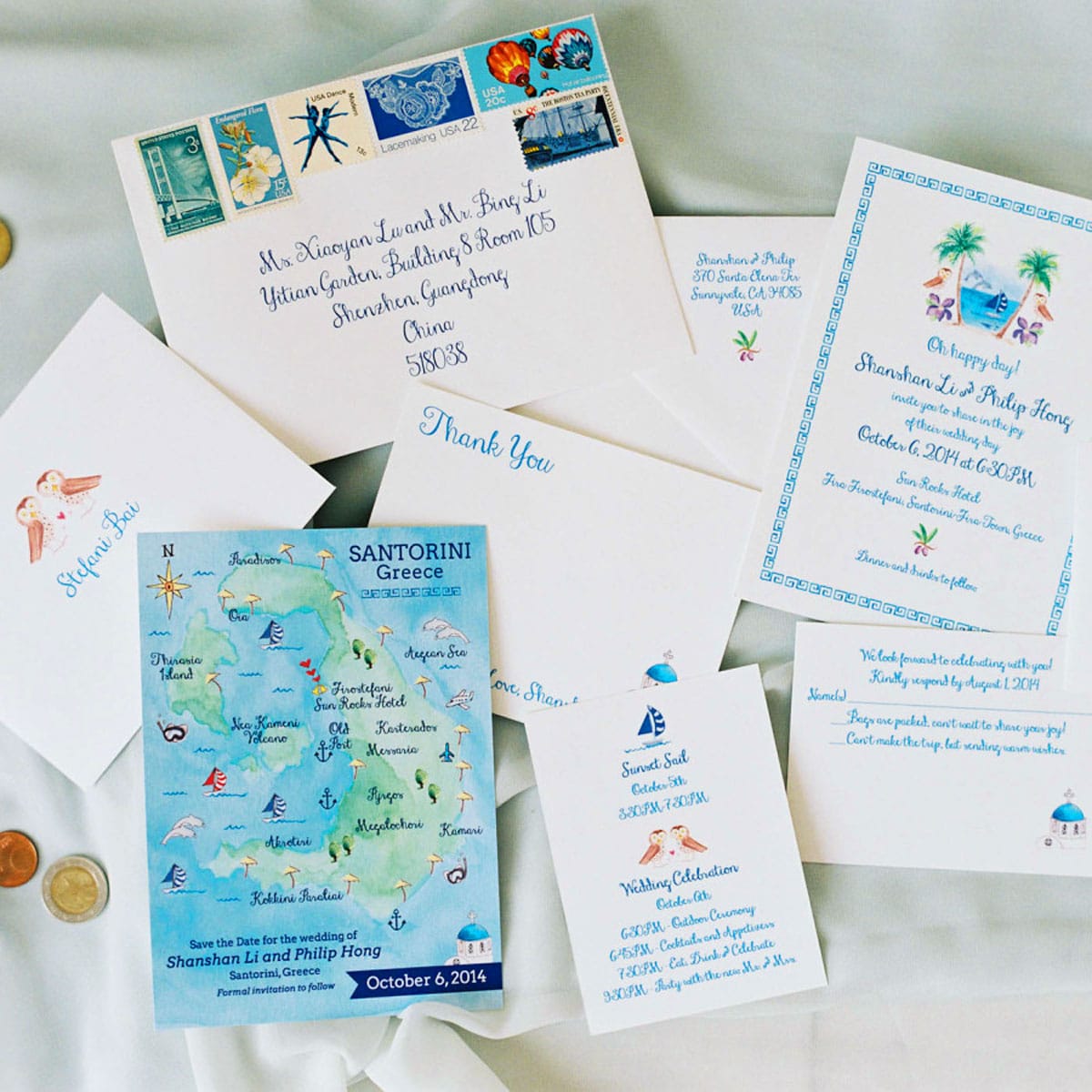 Sample Invitation Suite | Super Unique Wedding Invitations &amp; Creative