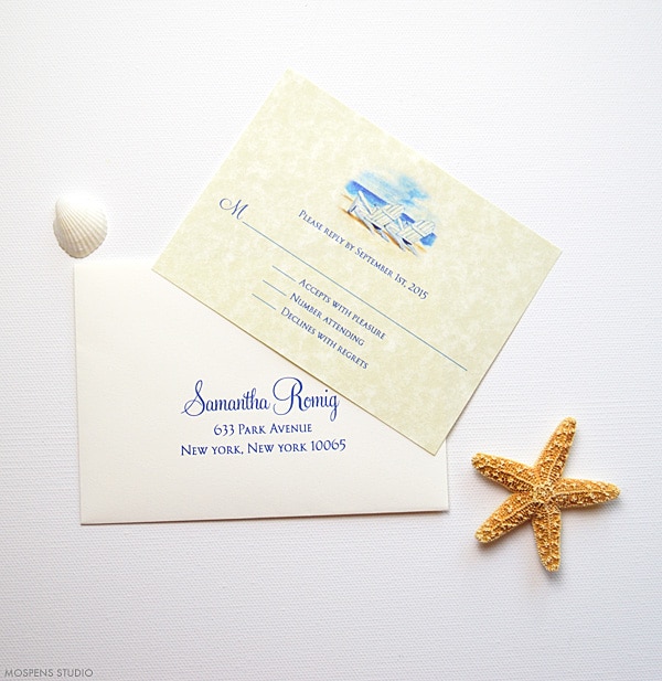 Beach Wedding Invitations