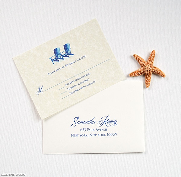 Beach Wedding Invitations