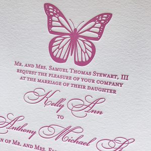 Custom Letterpress Wedding Invitations & Affordable Letterpress Invitations | Mospens Studio