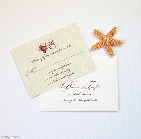 Beach Wedding Invitations