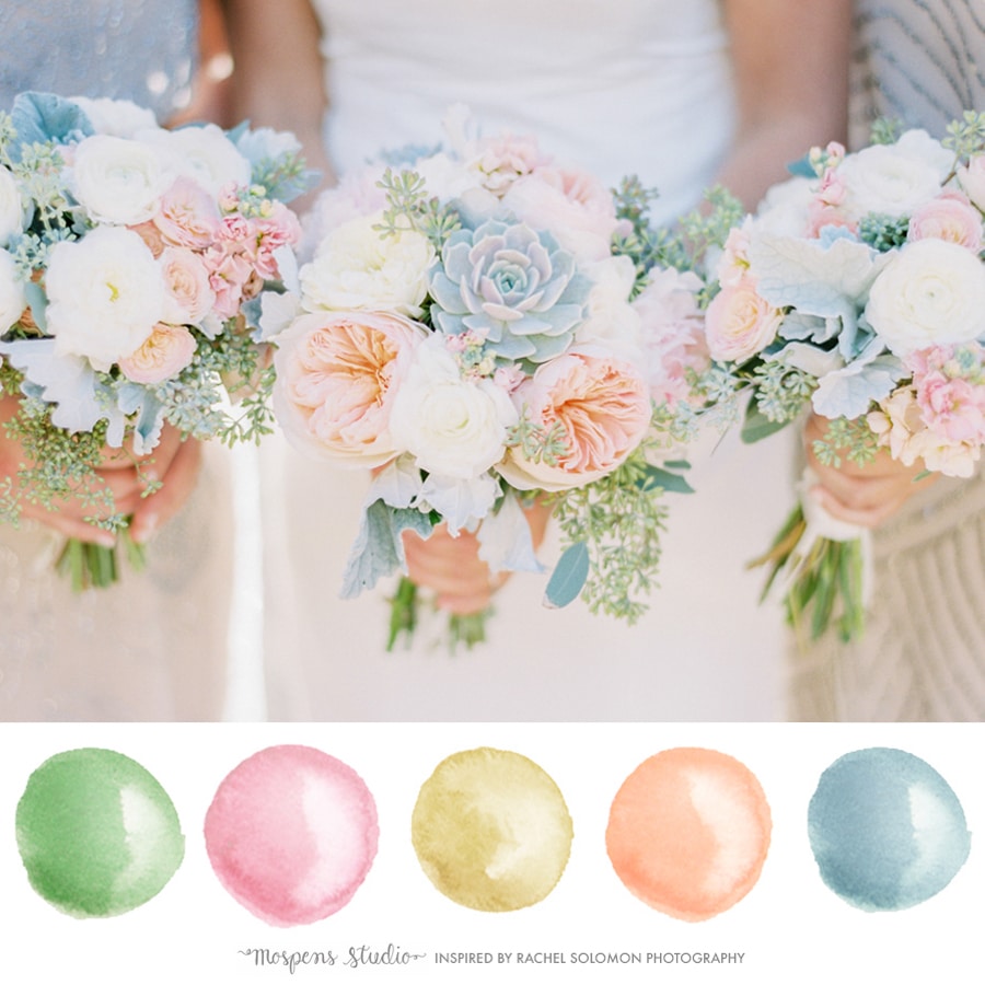 PASTEL INSPIRED : COLOR PALETTE NO. 104