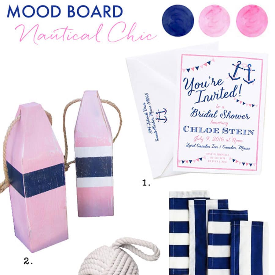 Nautical Chic Bridal Shower Ideas