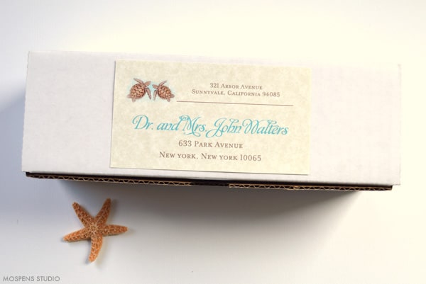 beach wedding invitations