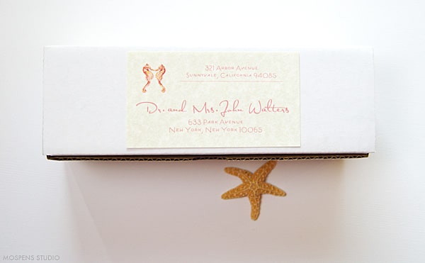 beach wedding invitations