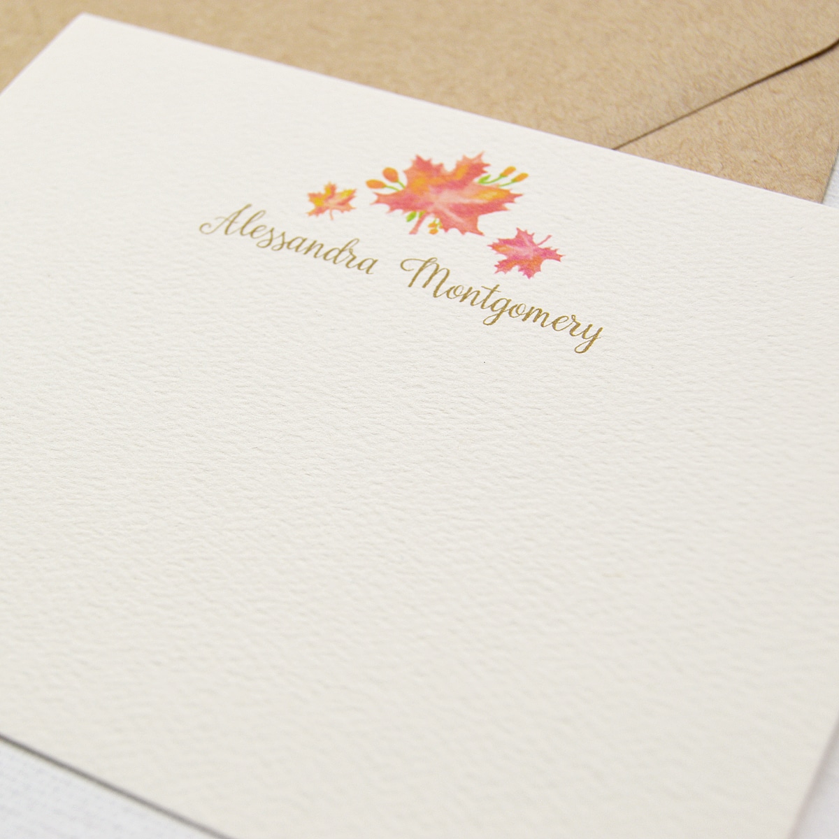 autumn stationery