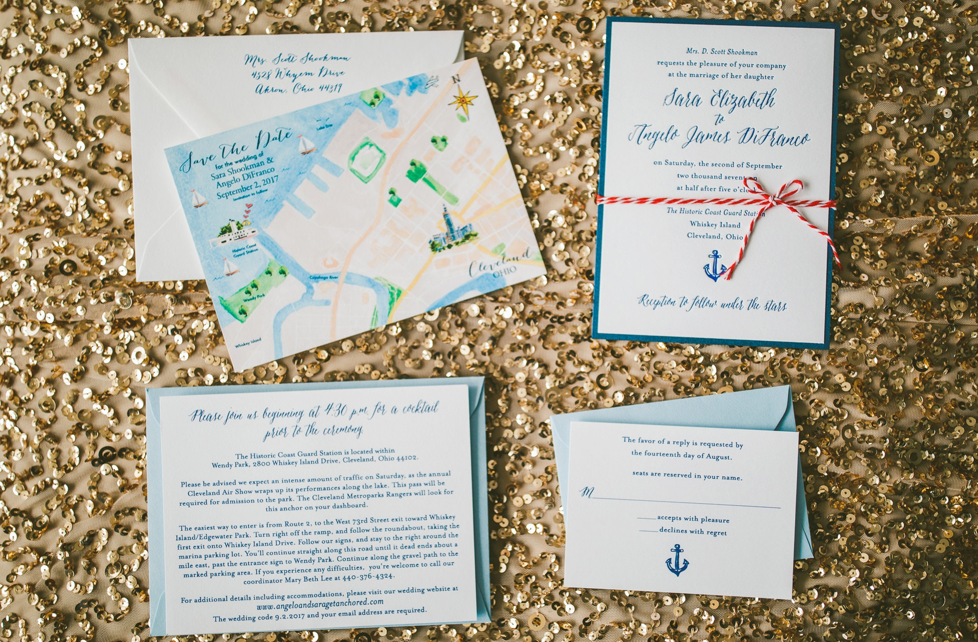 Custom Invitations, Unique Wedding Invitations, Watercolor Art & Stationery