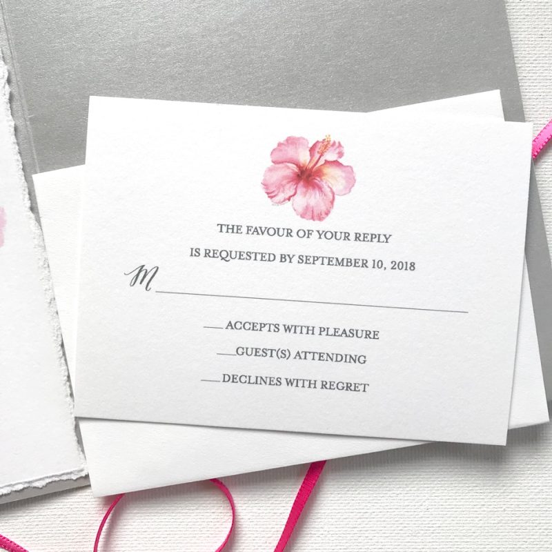 Beach Wedding Invitations | Mospens Studio