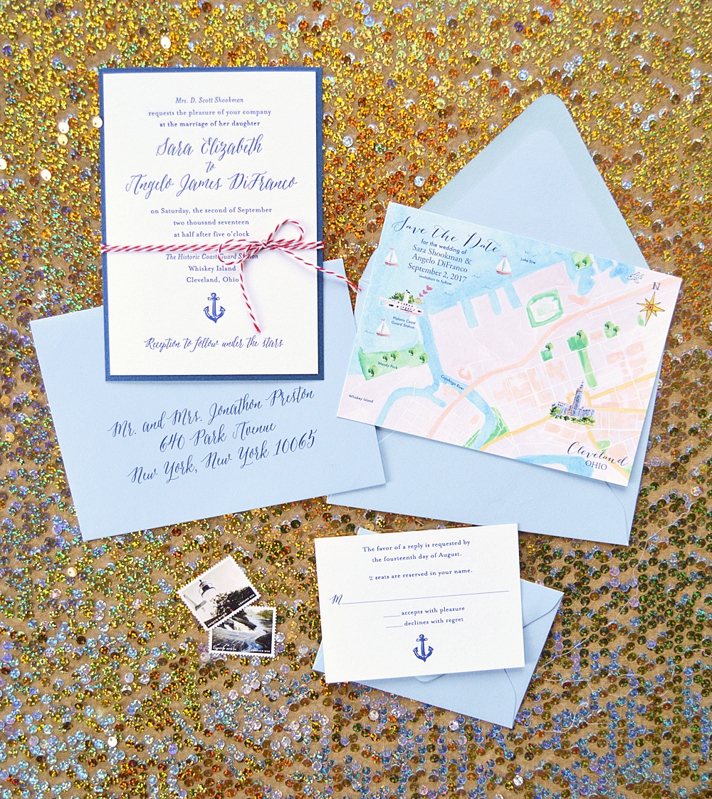 27 Sea-worthy Nautical Wedding Invitations