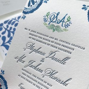 custom wedding stationery