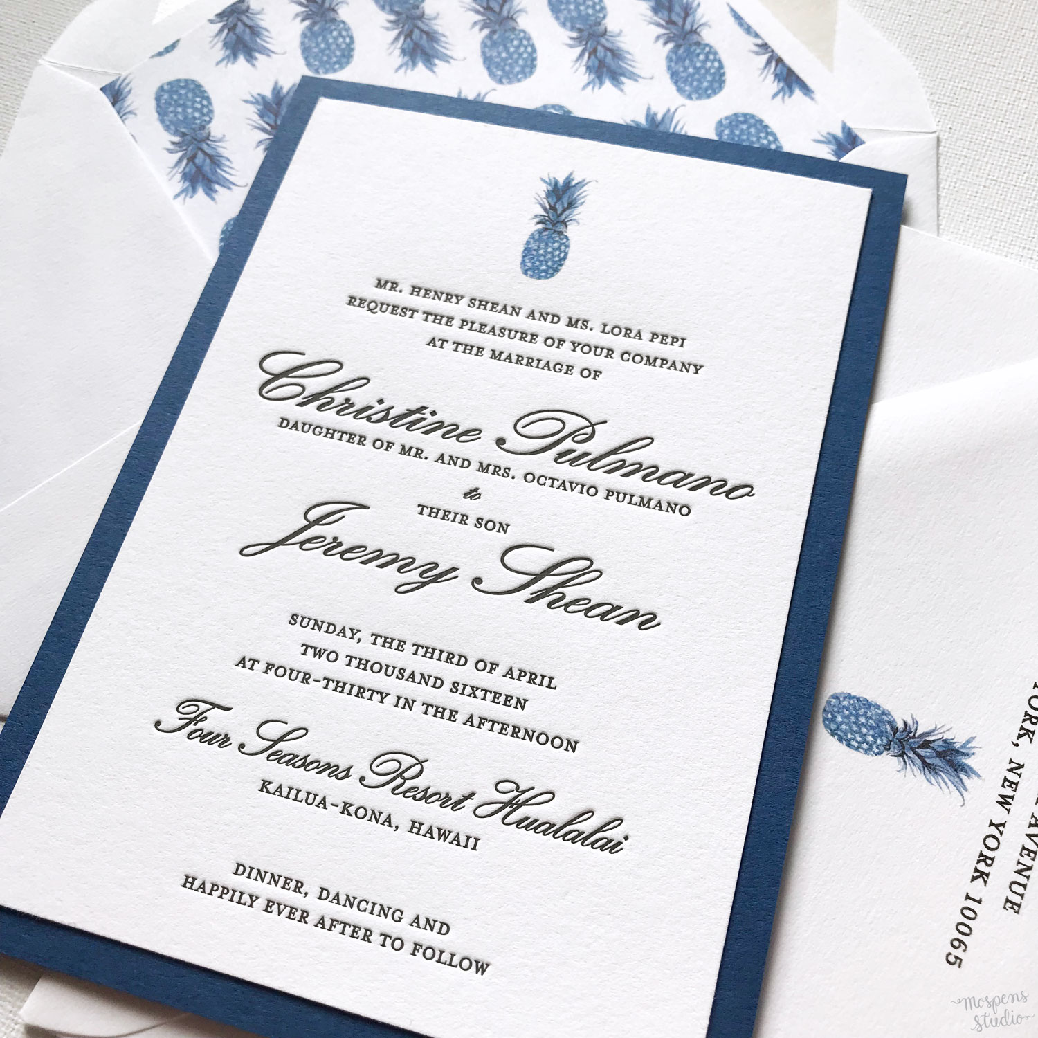 TIP: Adhering Your Wedding Invitation Envelopes