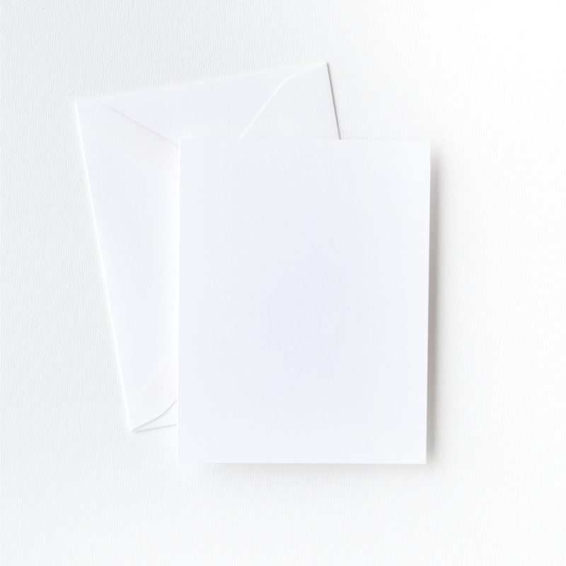 Custom printed folder thank you cards. Mospens Studio